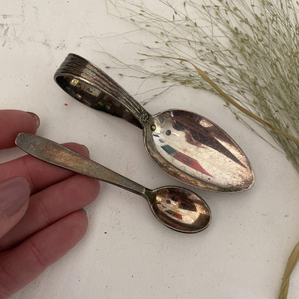 Ложка Амьюз и для соли, набор 2 шт