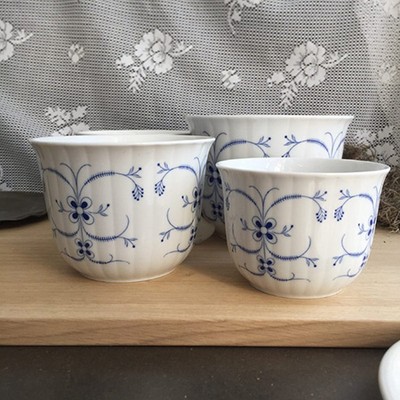 Кашпо среднее Schumann Arzberg Германия кобальт