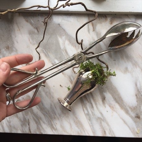 Щипцы большие салатные E.P. Zink Италия