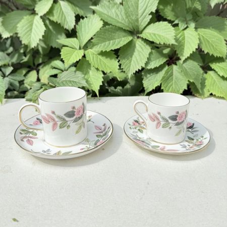 Кофейная пара Wedgwood Hathaway Rose 170 мл Англия