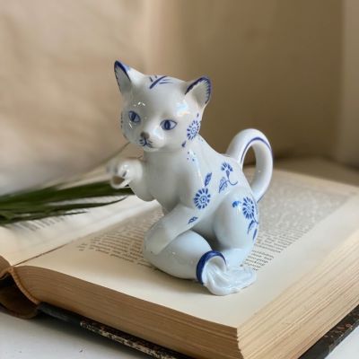 Статуэтка лейка Кошка Country Friends Franklin Mint 