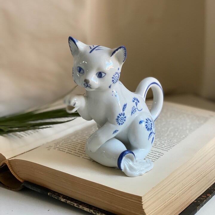 Статуэтка лейка Кошка Country Friends Franklin Mint 