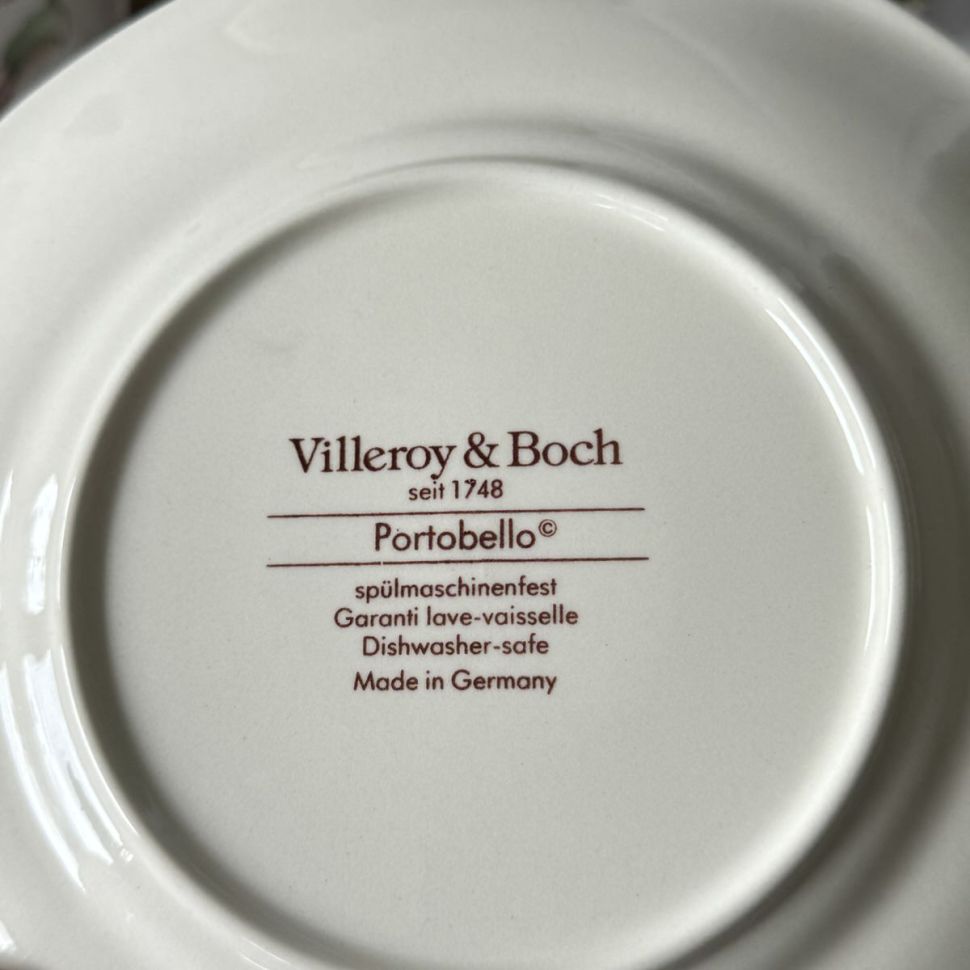 Тарелка ВиллеройБох Portobello 26 см Германия 