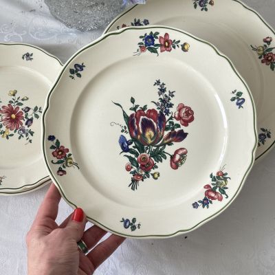 Тарелка Alt Strassburg ВиллеройБох 25 см фарфор Германия 