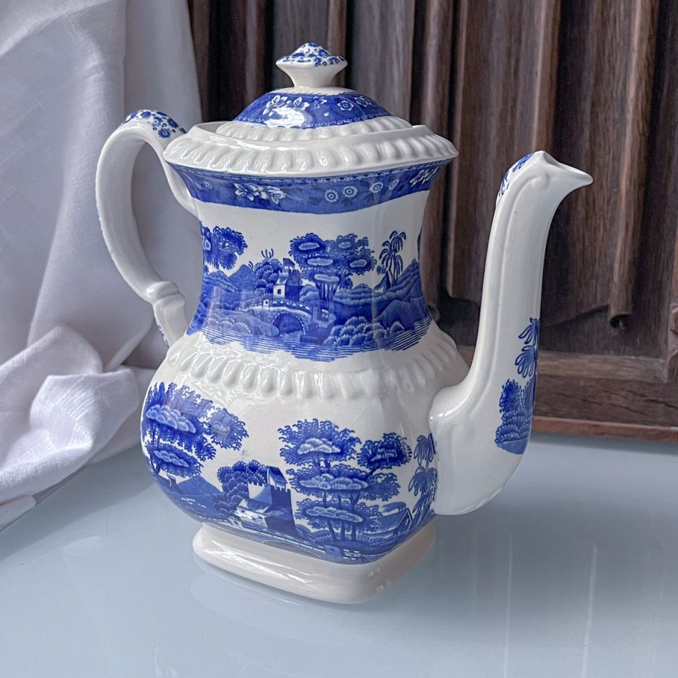 Чайник кофейник Copeland Spodes Tower 1,2 л Англия уценка