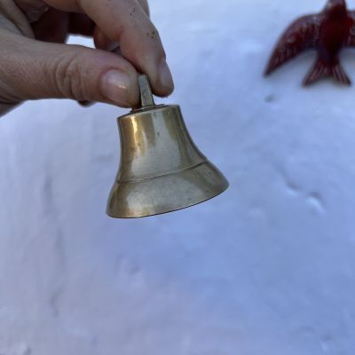 Колокольчик 5 см латунь