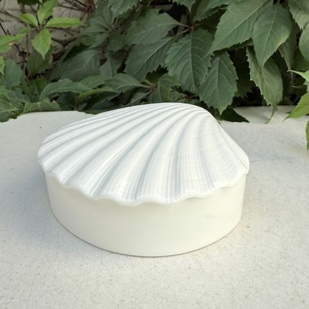 Икорница шкатулка Heinrich Ocean Weiss 13 см фарфор Германия