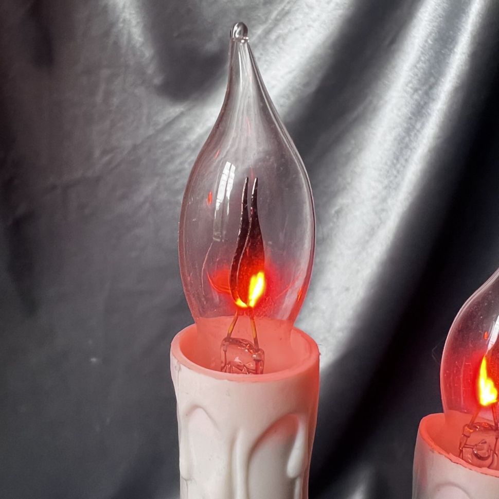 Светильник на окно 10 ламп 48 см дерево Франция