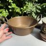Таз для варенья 35 см медь сталь
