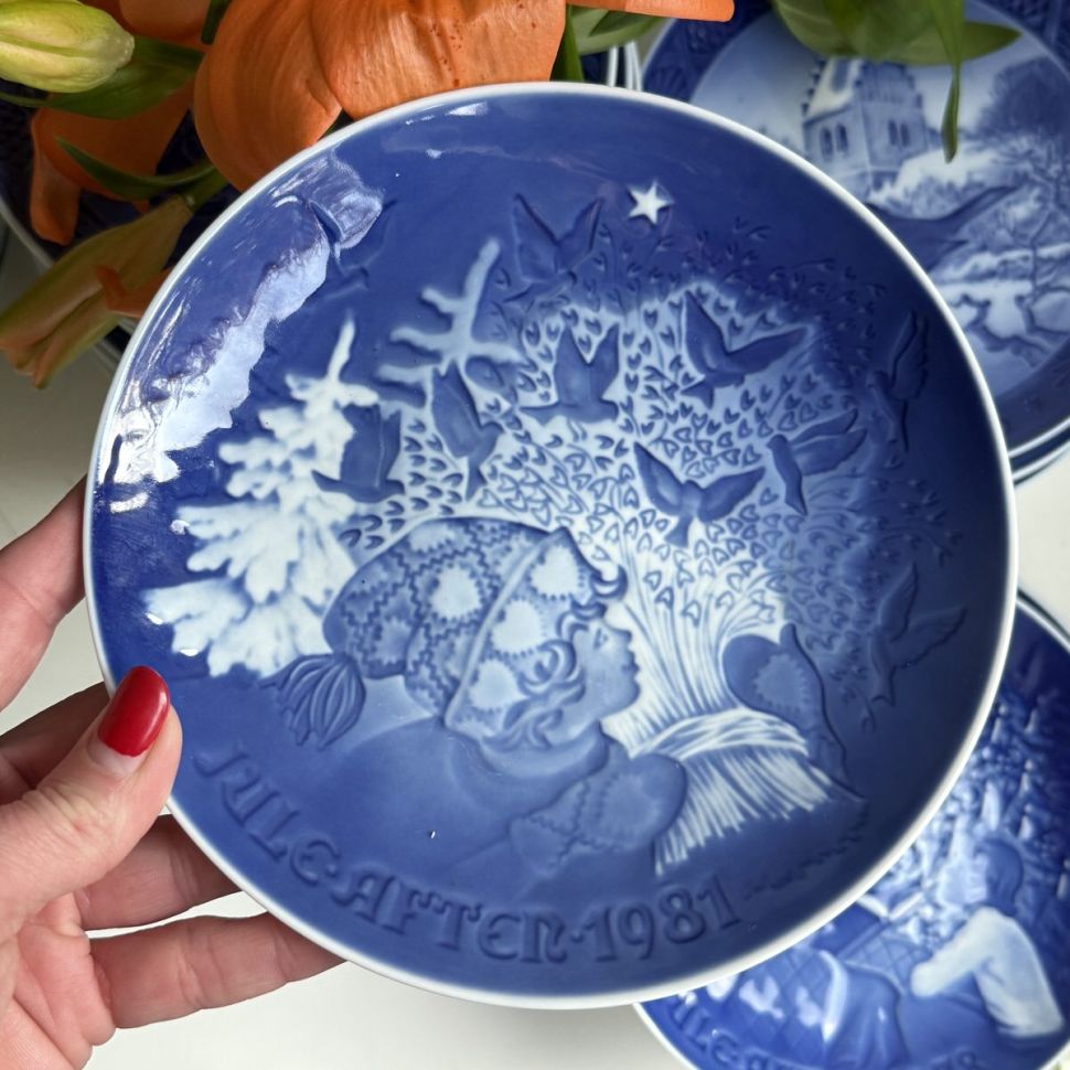 Тарелка 1981 B&G Copenhagen 18 см Дания