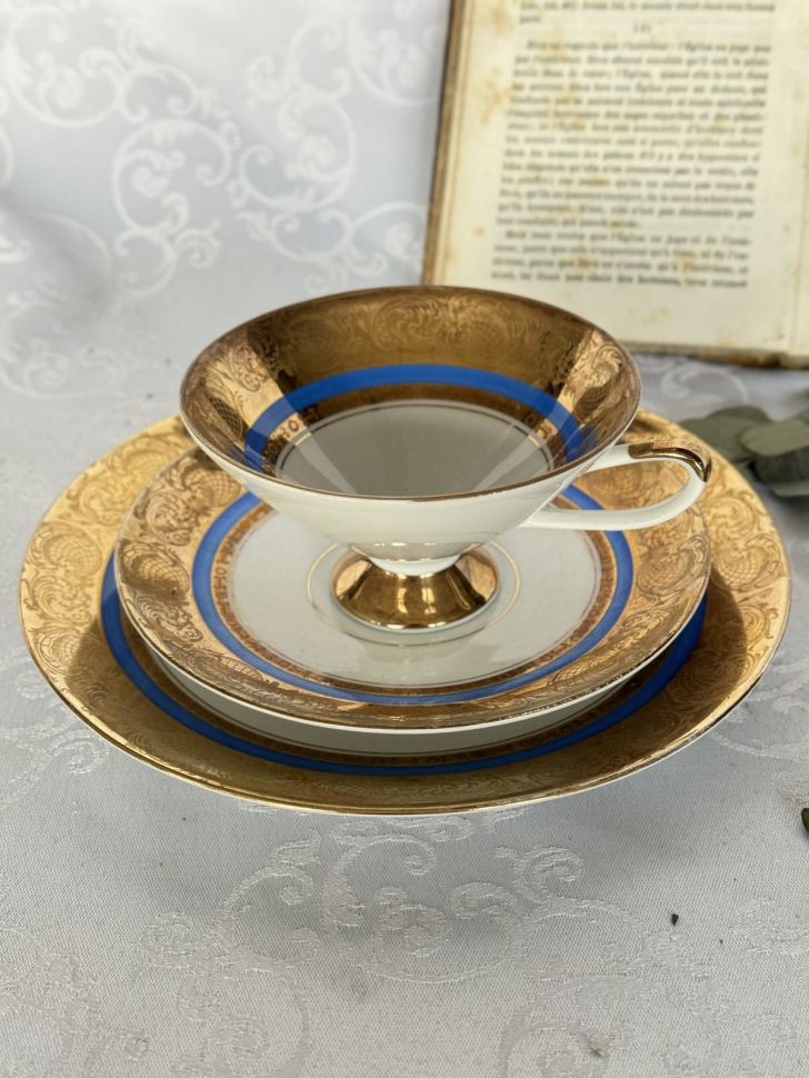 Чайная тройка Schaller Wiesau 180 мл Германия уценка