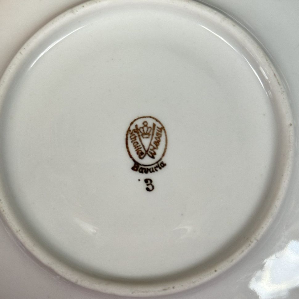 Чайная тройка Schaller Wiesau 180 мл Германия уценка