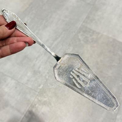 Лопатка для десерта 24 см серебрение Франция