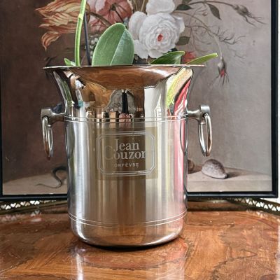 Ведро для охлаждения бутылки Jean Couzon Orfevre 21 см сталь Франция