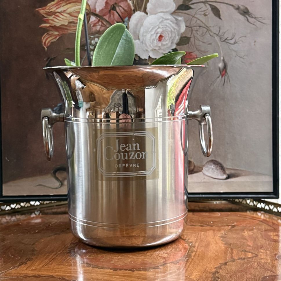 Ведро для охлаждения бутылки Jean Couzon Orfevre 21 см сталь Франция