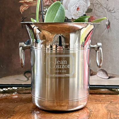 Ведро для охлаждения бутылки Jean Couzon Orfevre 21 см сталь Франция