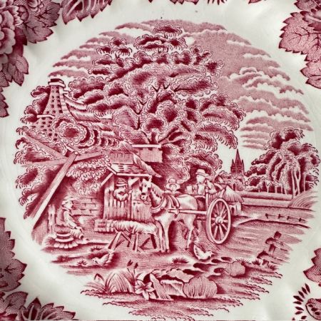 Тарелка Wood&Sons English Scenery 25 см Англия 