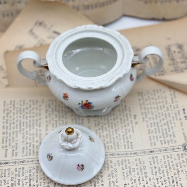 Сахарница Weimar Porzellan Katharina 19 см фарфор Германия