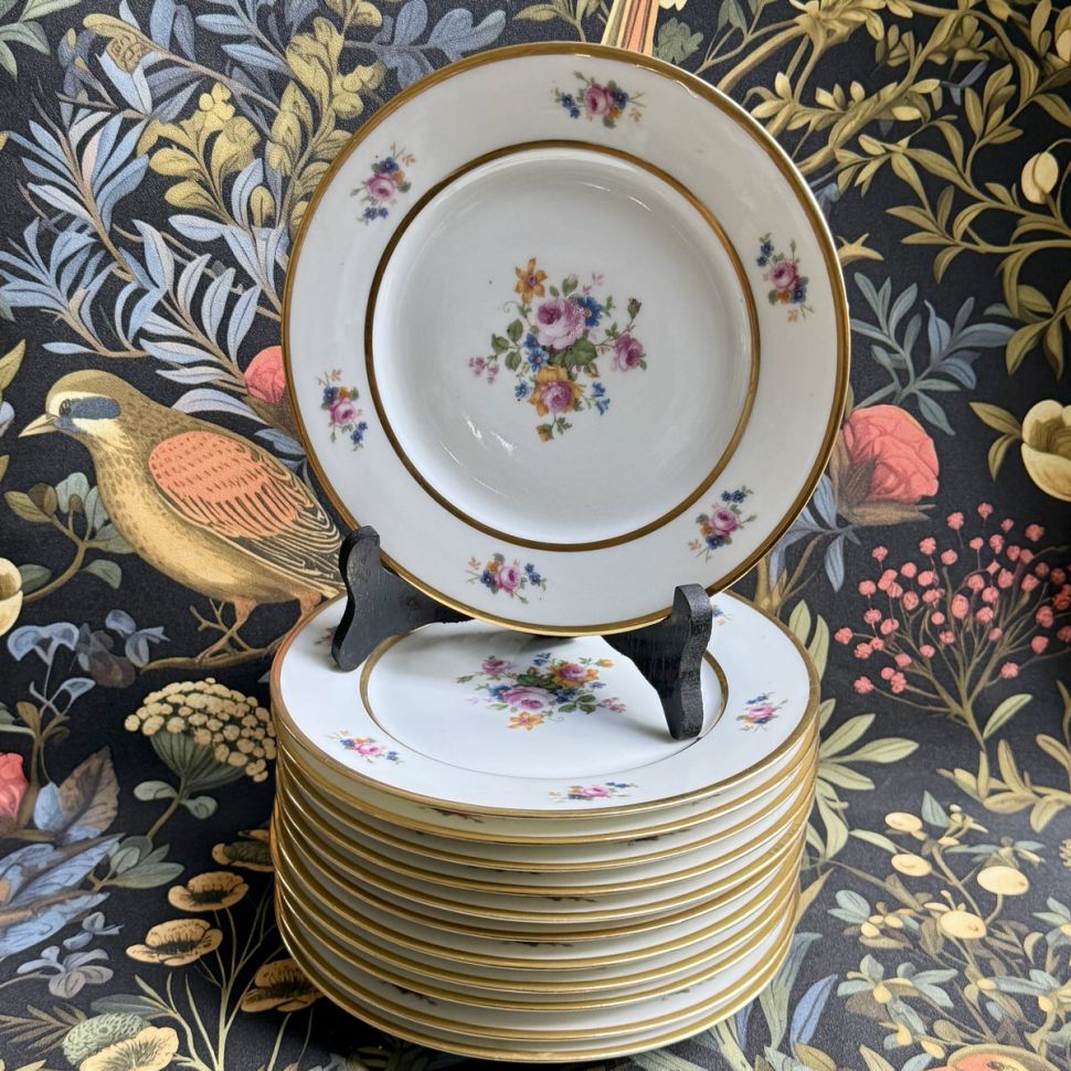 Тарелка H.T. Limoges 19 см Франция 