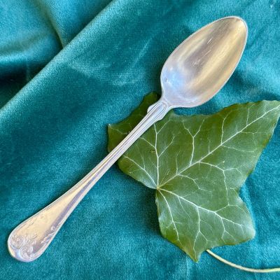 Ложка чайная 15 см серебрение Франция 