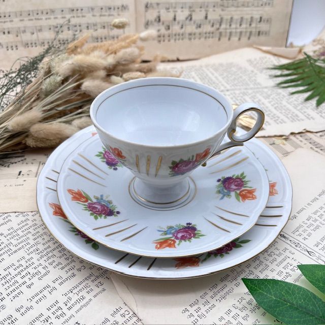 Чайное трио Von Schierholz 200 мл фарфор Германия