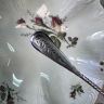 Ложка чайная чеканка 11 см серебро 