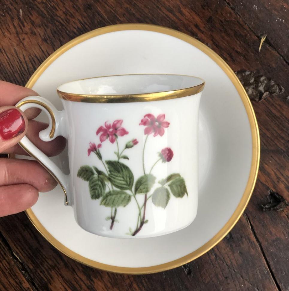 Кофейная пара 125 мл Akerbar Svenska Landskapsblommor Швеция