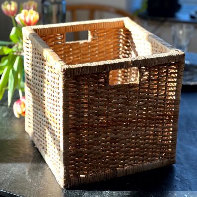 Корзина короб 34х31х31 см с ручками