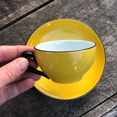 Кофейная пара 100 мл костяной фарфор 