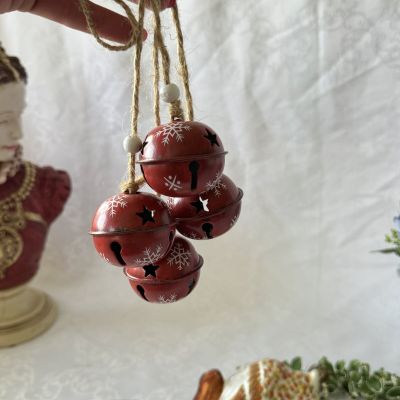 Подвес новогодний Бубенчики 4 шт.