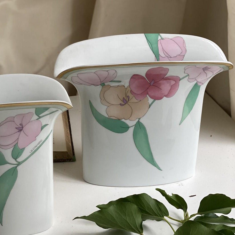 Ваза 19 см большая Hutschenreuther Leonard фарфор Германия