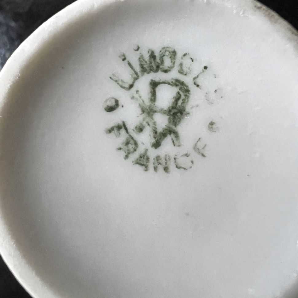 Чайник кофейник Limoges 1,5 л Цветы Арнуво Франция  