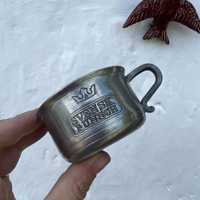 Кружка для пунша 75 мл Svensk Punsch олово Швеция
