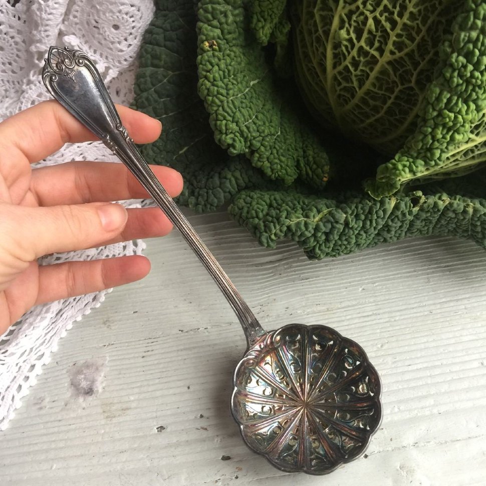 Половник ситечко малый