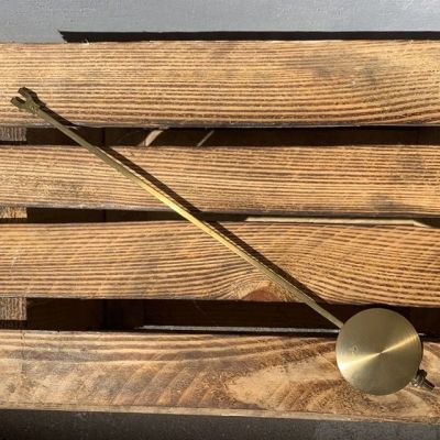 Маятник для часов 40 см латунь