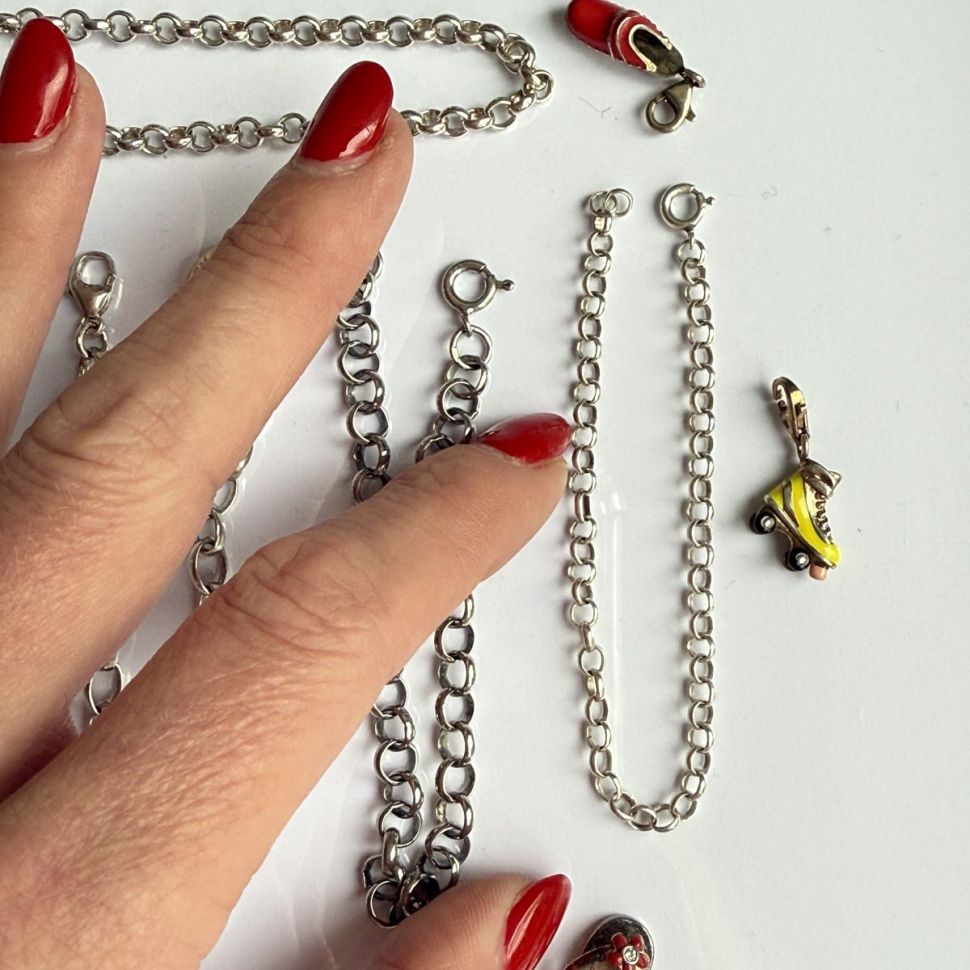 Браслет цепочка 17 см 925