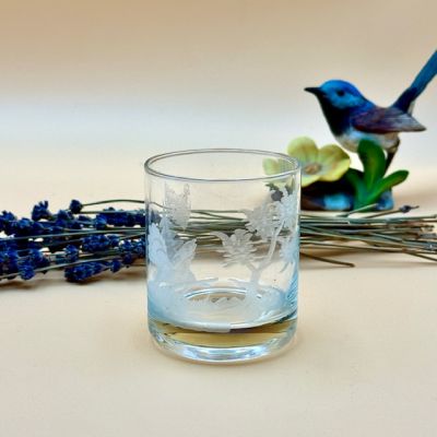 Стакан Глухарь 180 мл хрусталь ручная гравировка Австрия