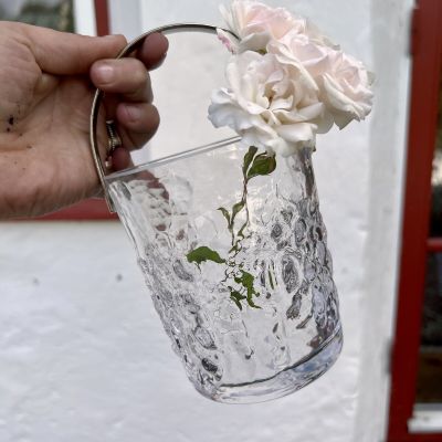 Ведро для льда 12 см хрустальное стекло