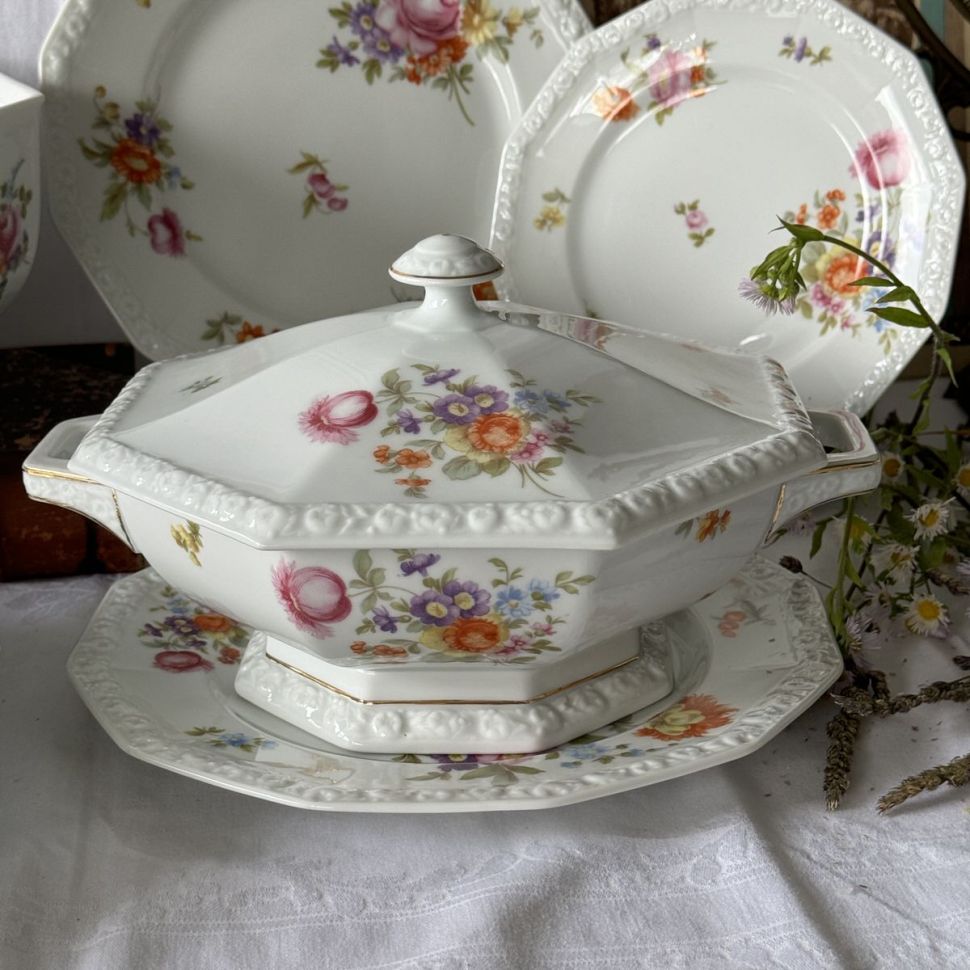 Террин супница Rosenthal Maria Classic Rose 1,4 л Германия