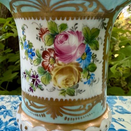 Ваза Limoges формы Медичи 25 см Франция 100 лет