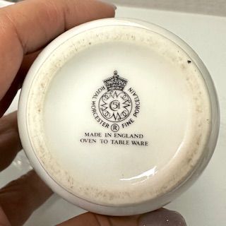 Кодлер на 2 яйца Royal Worcester фарфор Англия