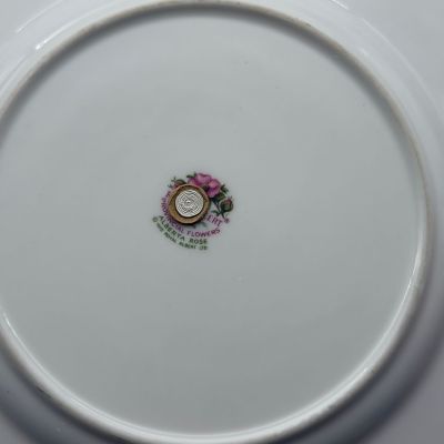 Менажница черный Royal Albert Alberta Rose Provincial flowers 1975 21 см Англия 