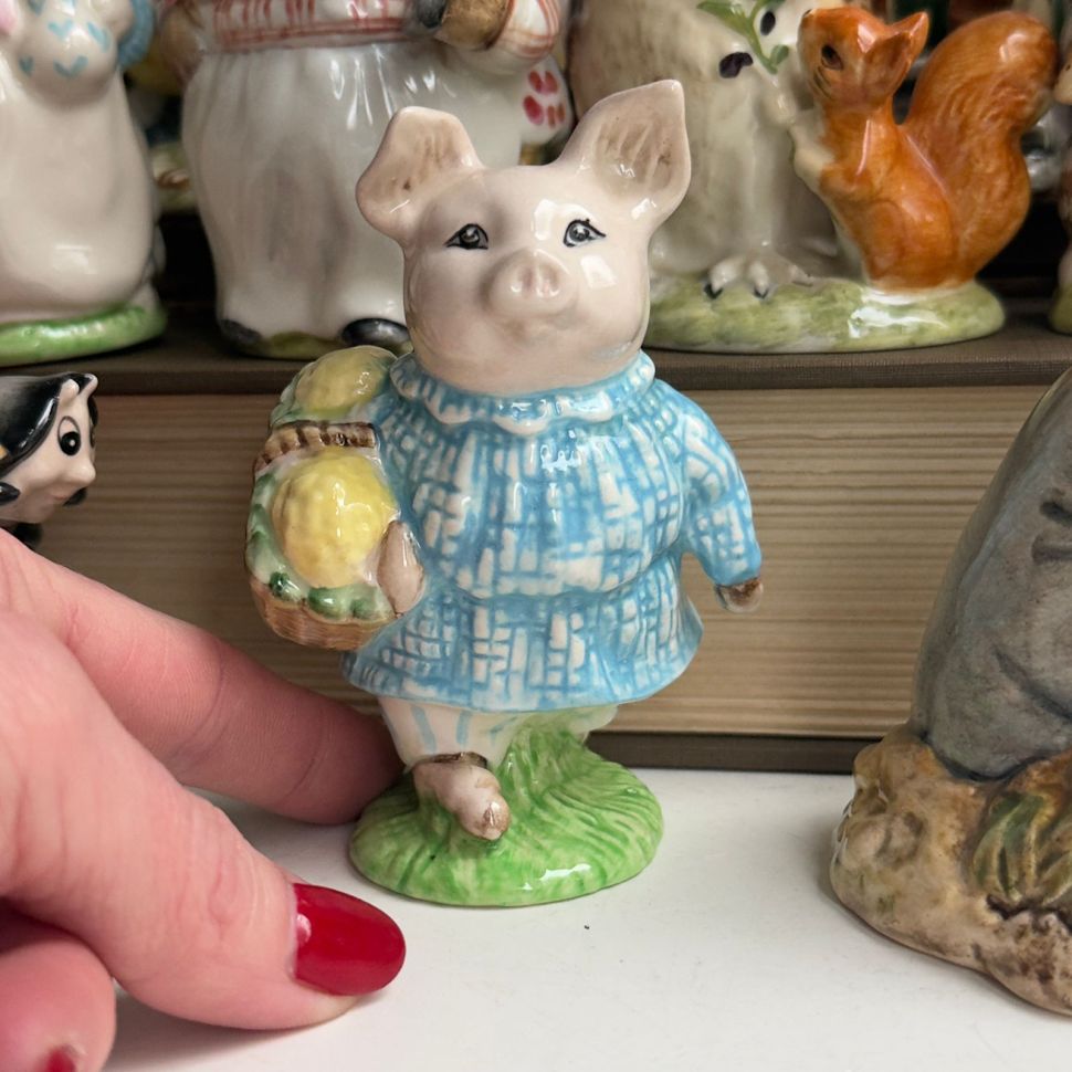 Статуэтка Beatrix Potter Little Pig Robinson Англия