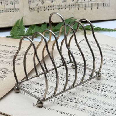 ​Салфетница подставка для тостов на 6 шт мельхиор 