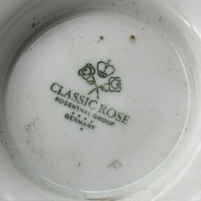 Чайник кофейник Rosenthal Maria Classic Rose Розовые цветы 1,1 л Германия
