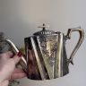 Чайник кофейник 1 л серебрение Англия конец XIX в. 