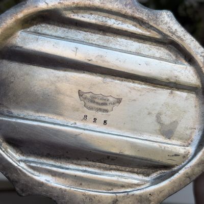 Чайник кофейник 1 л серебрение Англия конец XIX в. 