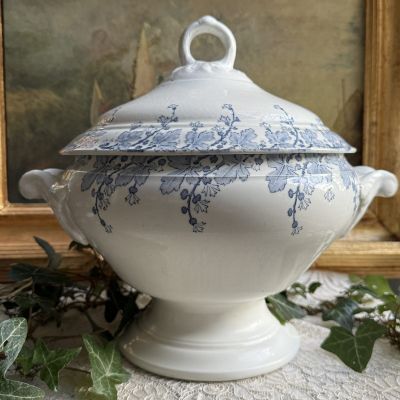 Супница Luneville 2,5 л фаянс Франция начало ХХ в.