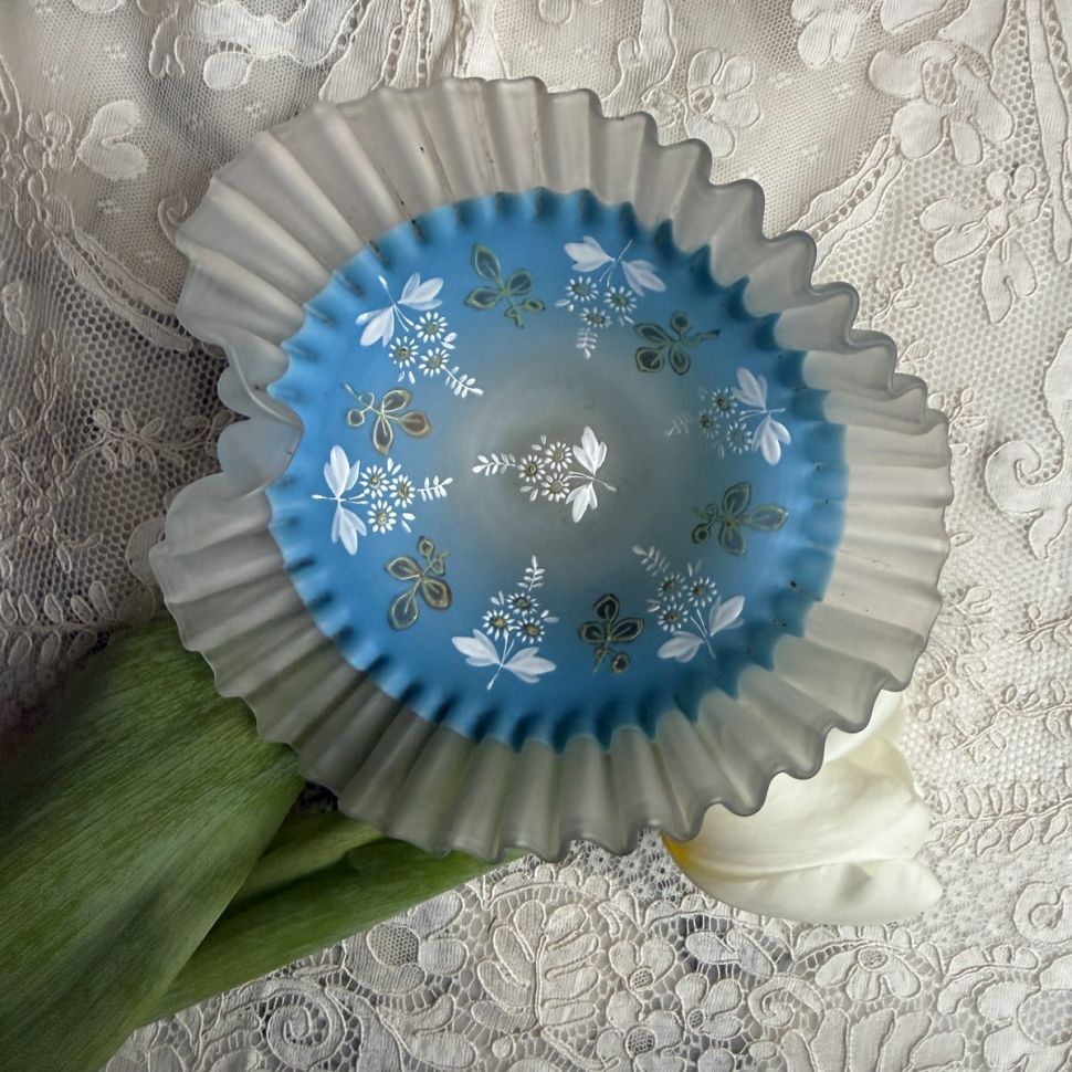 Миска Сердце 15 см стекло