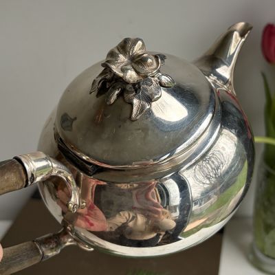 Чайник  Christofle 0,6 л глубокое серебрение Франция конец XIX в. 